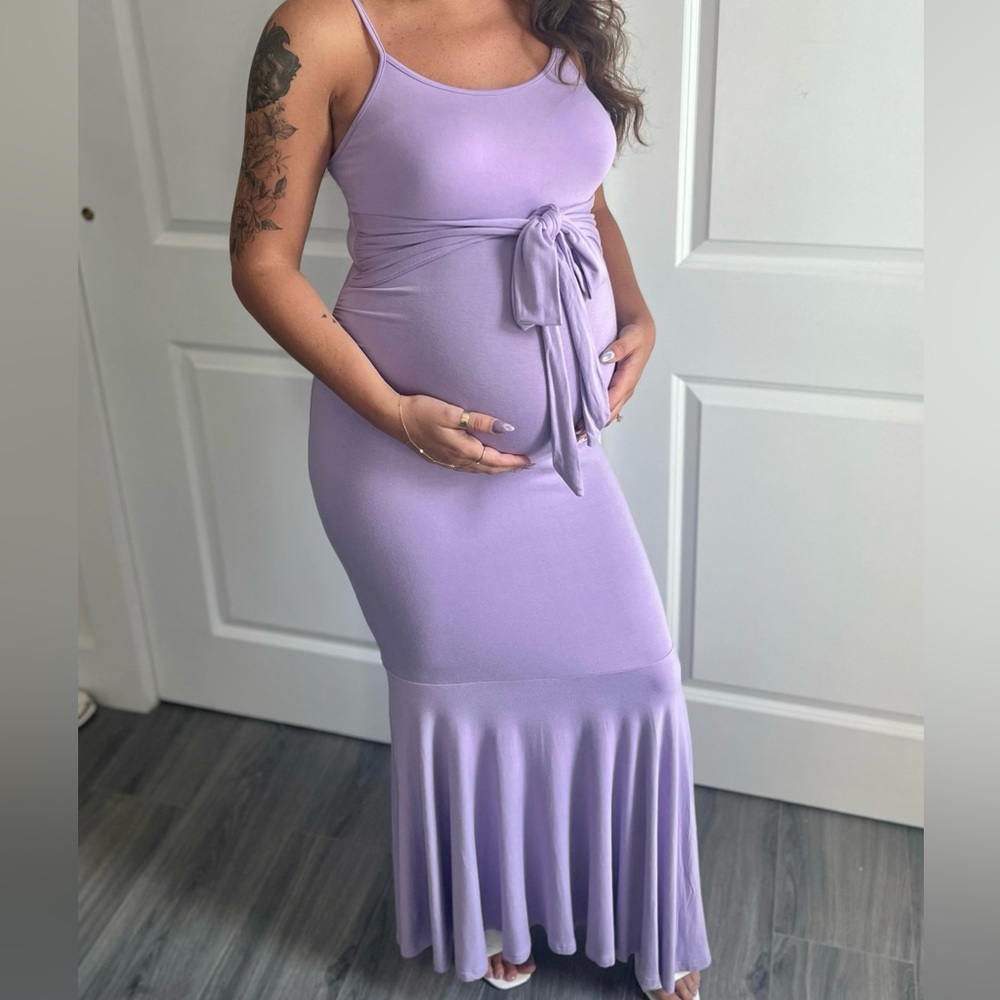 Amazon Lavender Maxi Dress